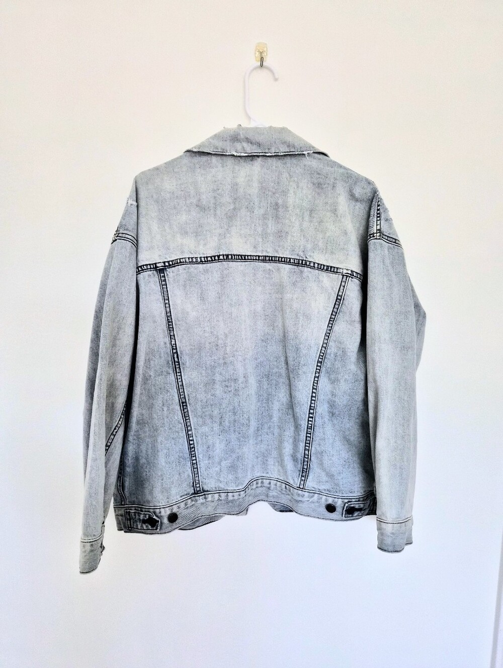 Free People Blue Denim Jean Jacket - Picture 3 of 3